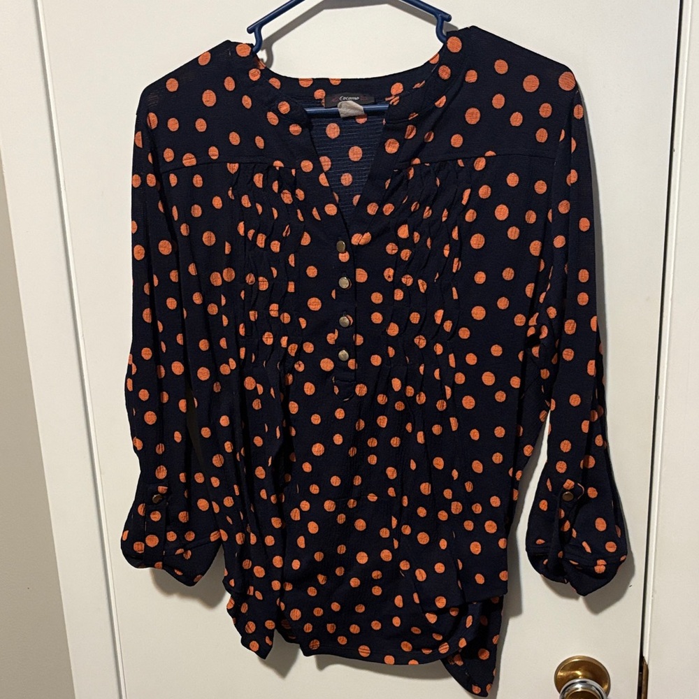 Cocomo Polka Dot Blouse